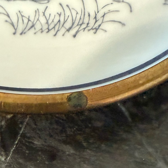 OVERJOY Hand Painted Oriental Bowl - Picture 8 of 10